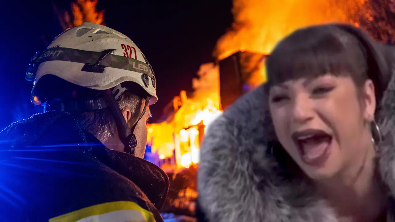 Miljana Kulić, vatrogasac, požar