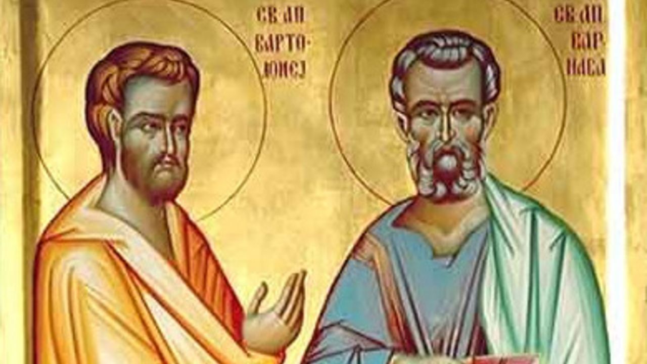 Sveti apostoli Vartolomej i Varnava 