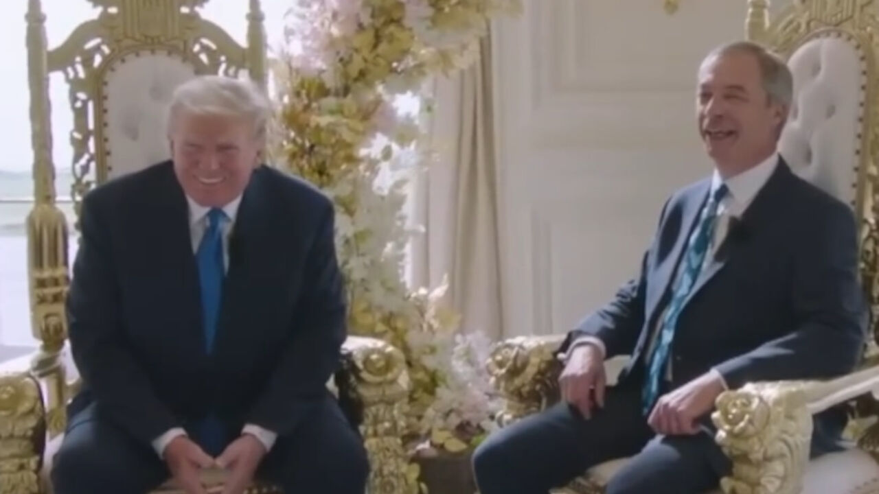 Najdžel Faraž i Donald Tramp