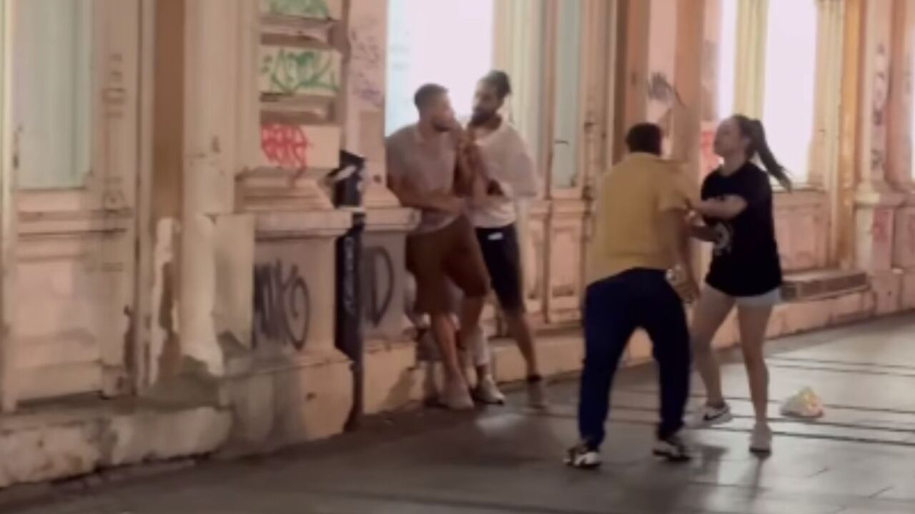 Tuča u Knez Mihailovoj