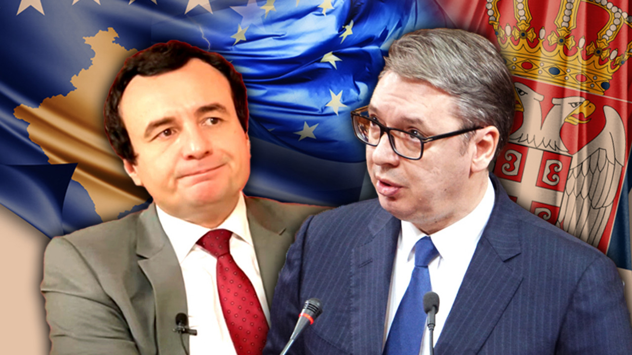Aleksandar Vučić i Aljbin Kurti