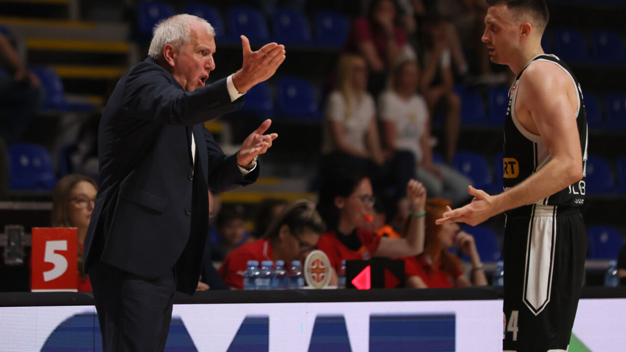 Željko Obradović i Aleksa Avramović