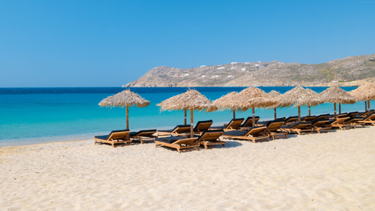 Ležaljke na plaži