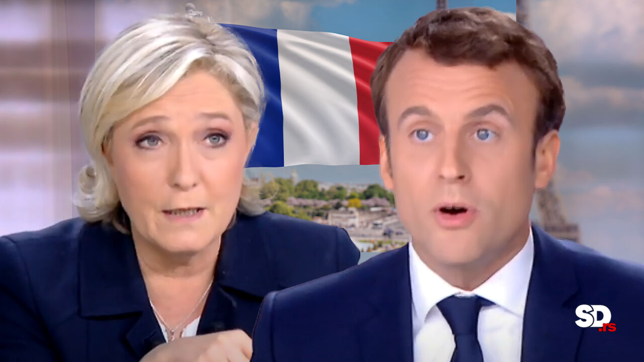 Marin Le Pen, Emanuel Makron