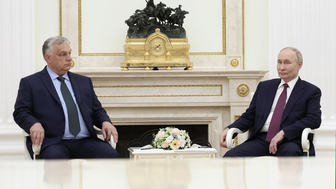 Viktor Orban i Vladimir Putin