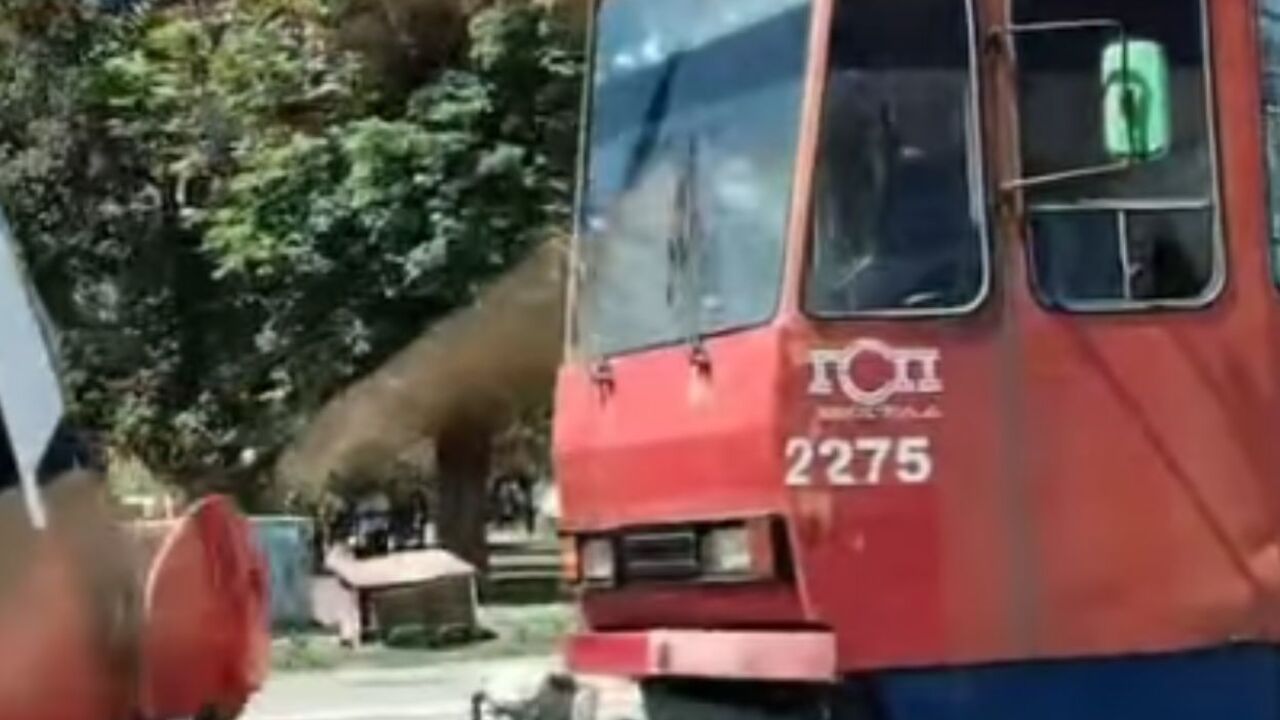 Sudar tramvaja