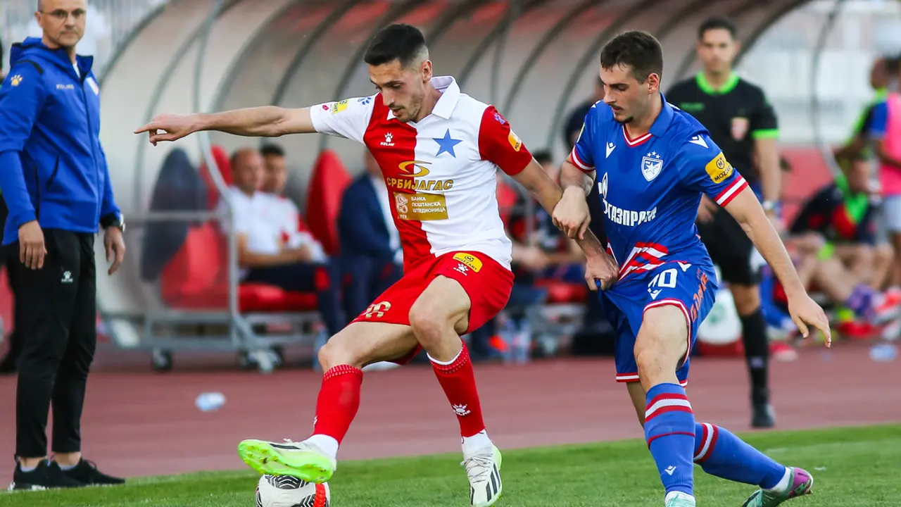 Fudbaleri Vojvodine i Crvene zvezde