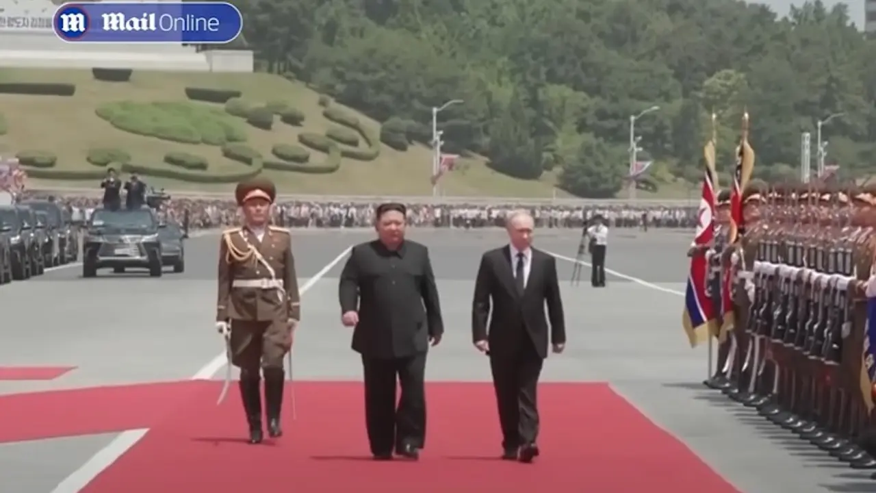 Vladimir Putin i Kim Džong Un