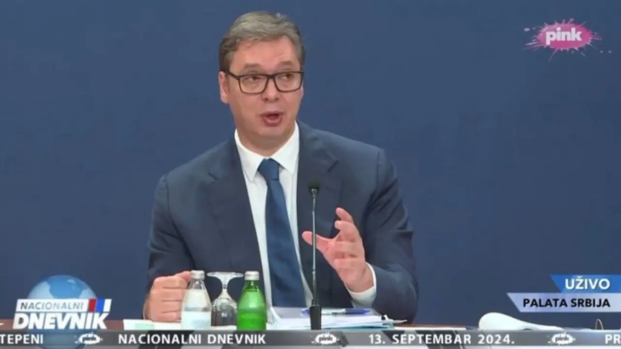 Predsednik Srbije Aleksandar Vučić