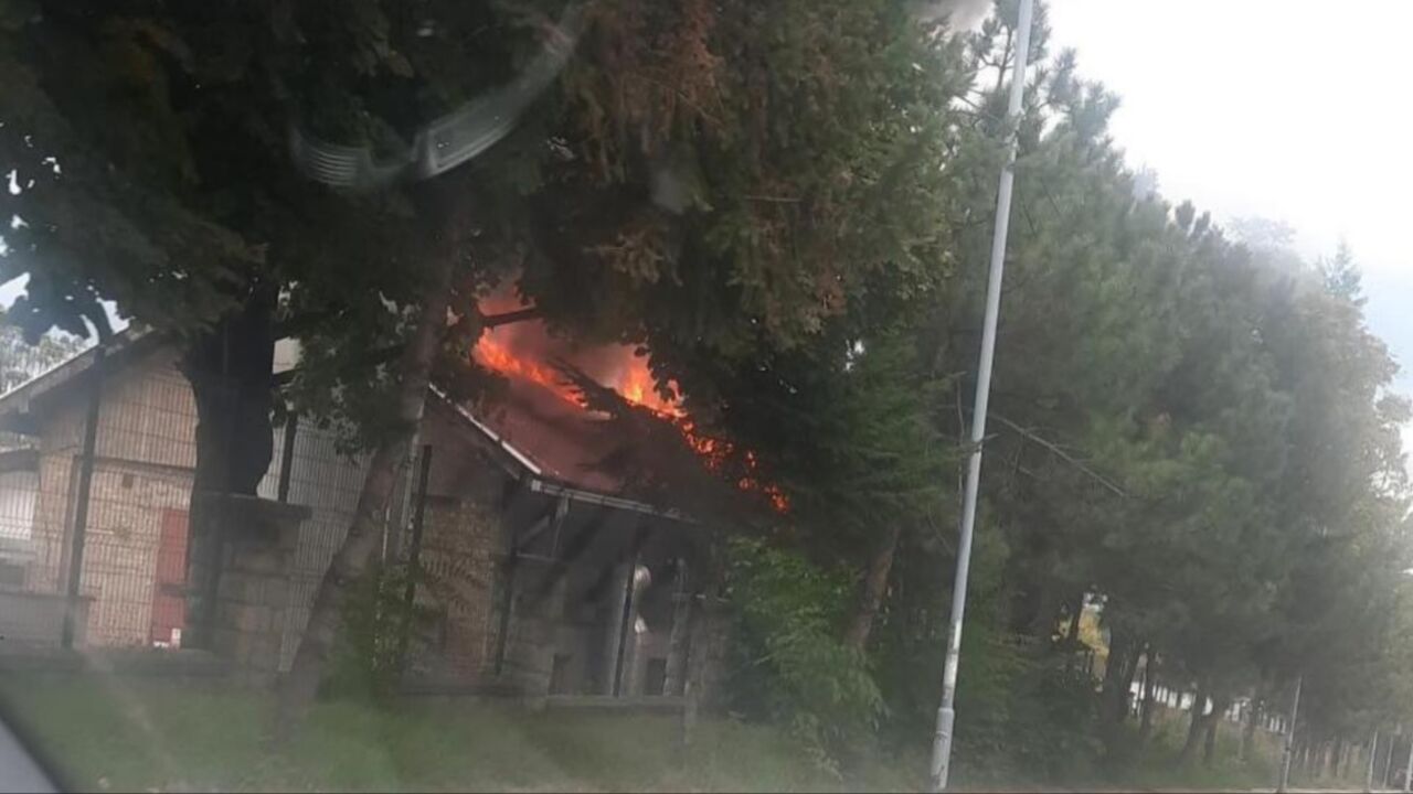 Požar kod VMA