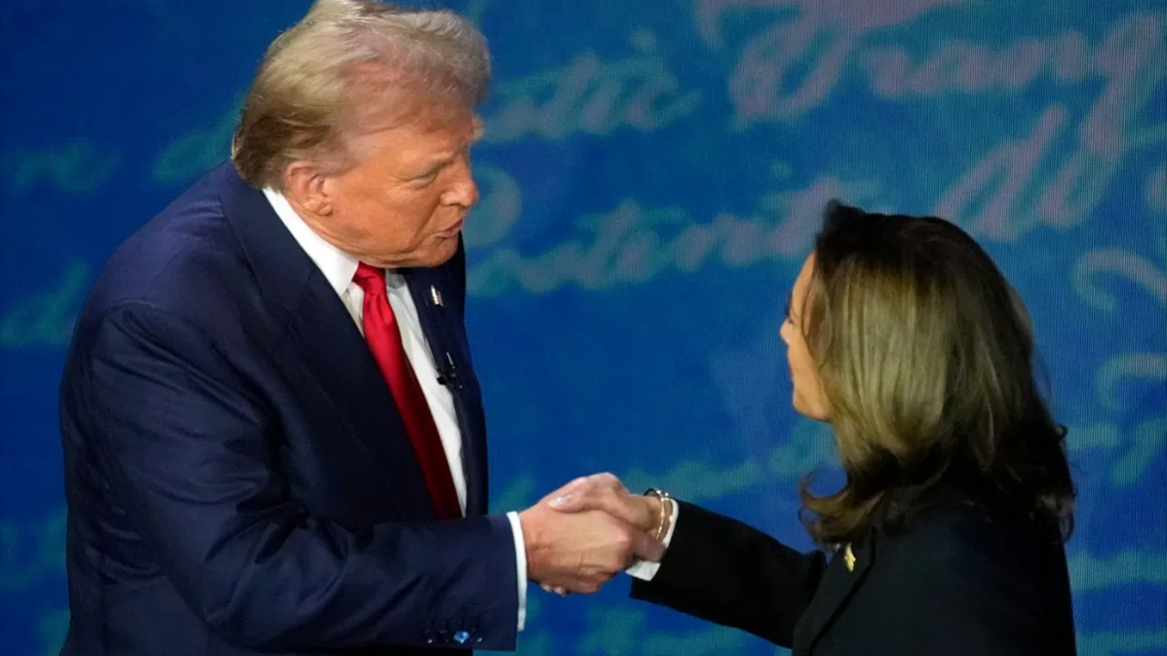 Donald Tramp i Kamala Haris