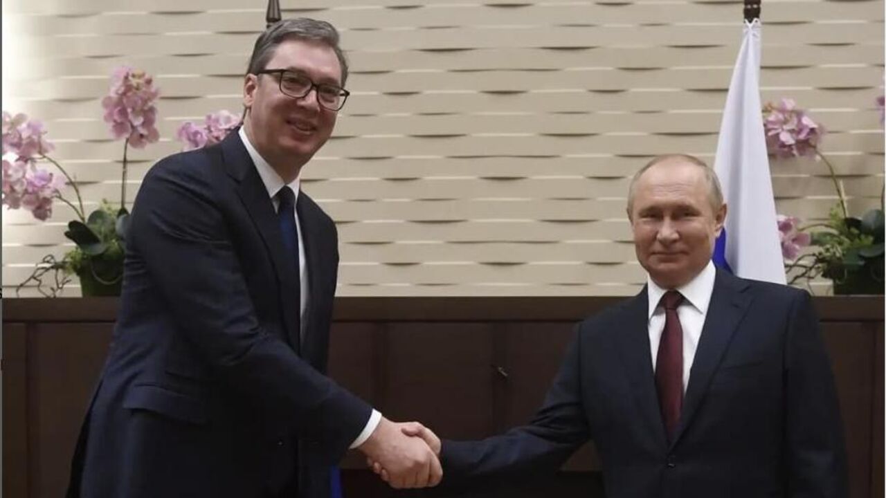 Aleksandar Vučić i Vladimir Putin