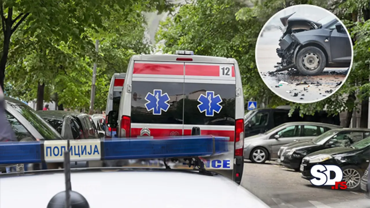 Hitna pomoć, policija, saobraćajna nesreća