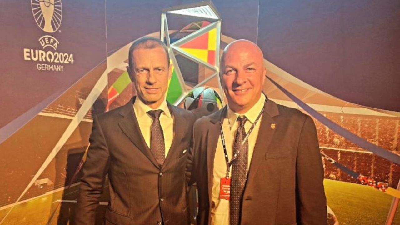 Aleksander Čeferin i Igor Uljarević