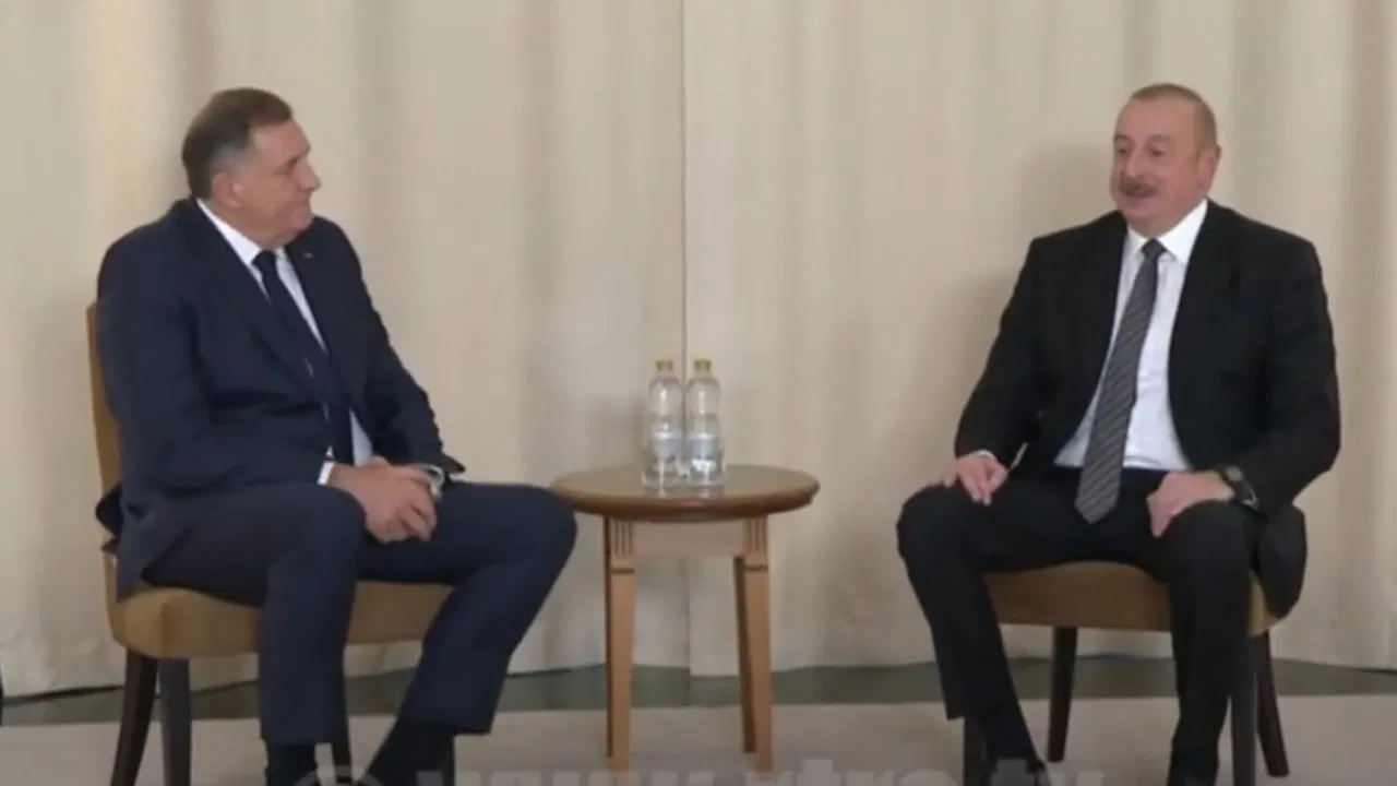 Milorad Dodik i Ilham Alijev