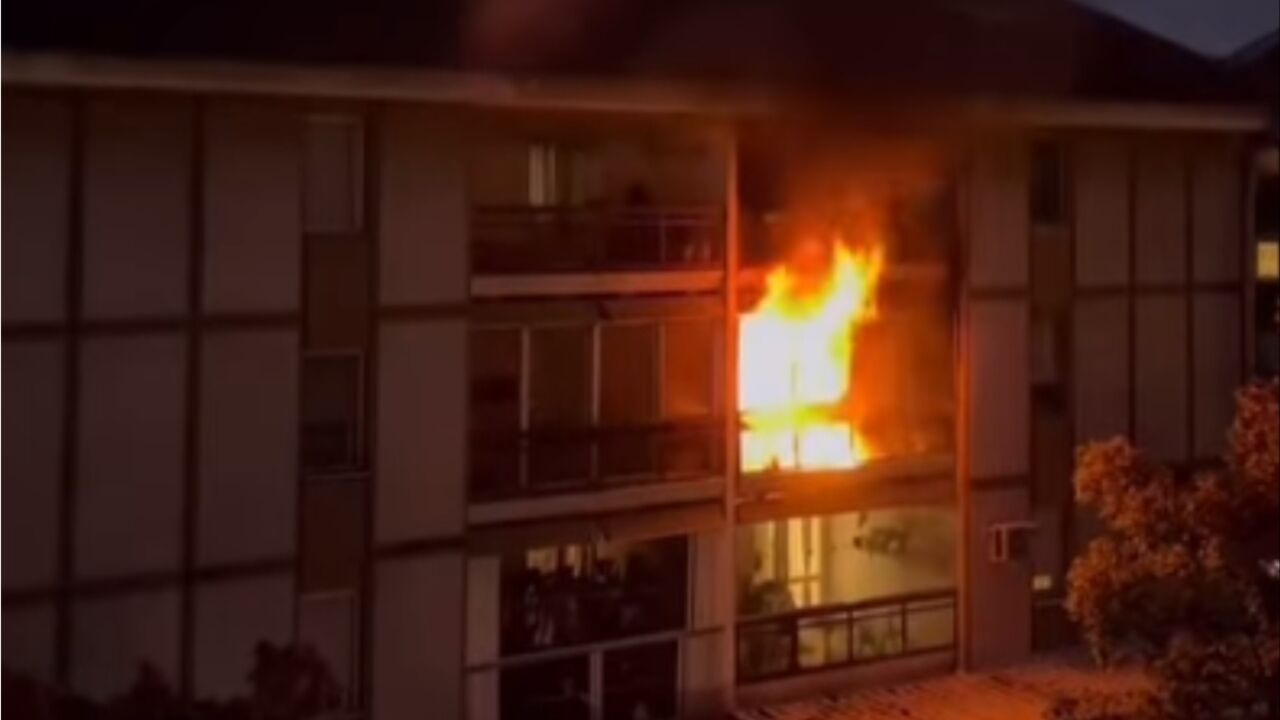 Požar u Beogradu