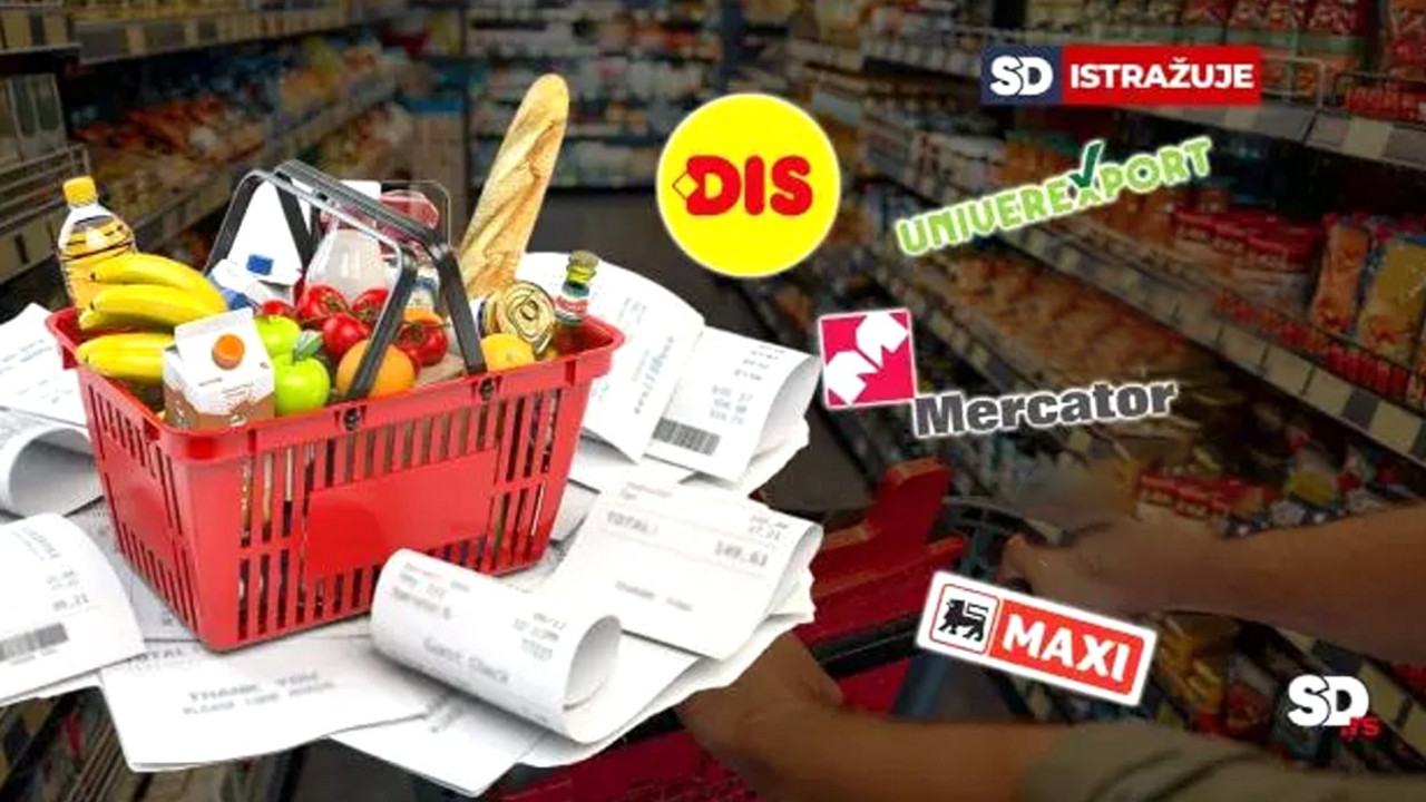 Razlike u cenama između velikih supermarketa i ostalih prodavnica