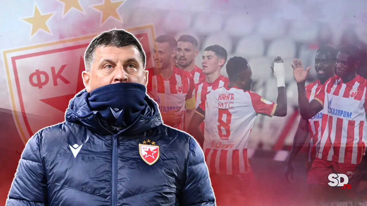 Vladan Milojević, FK Crvena zvezda