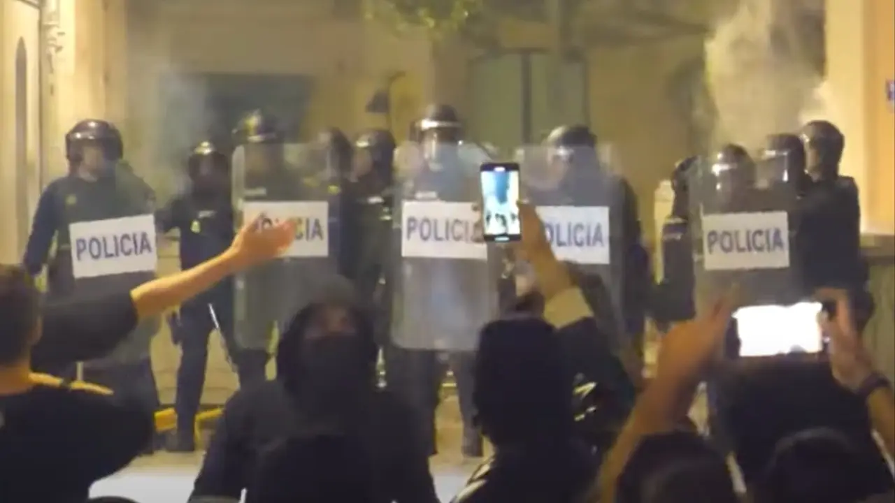 protest u Španiji