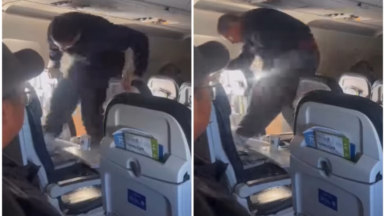 Drama u avionu