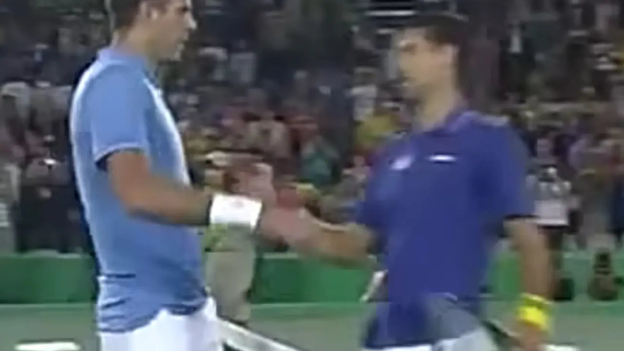 Huan Martin Del Potro i Novak Đoković
