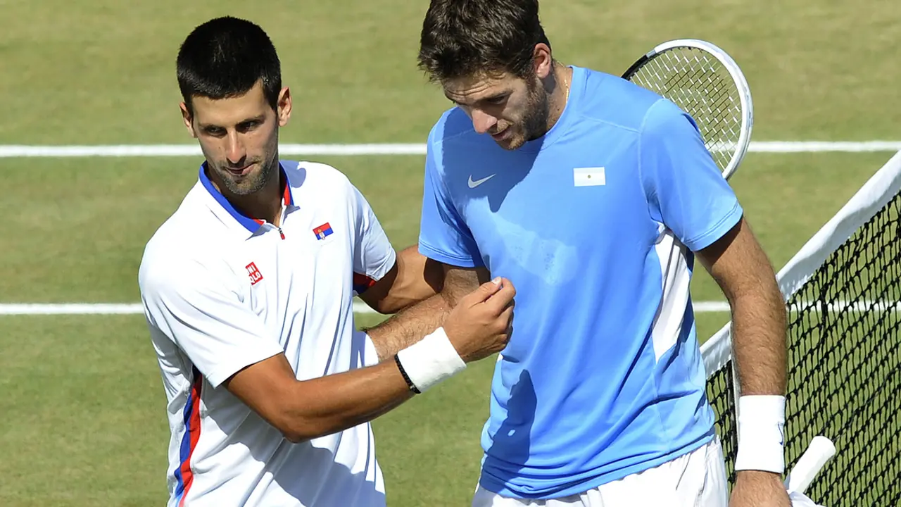 Novak Đoković i Huan Martin Del Potro