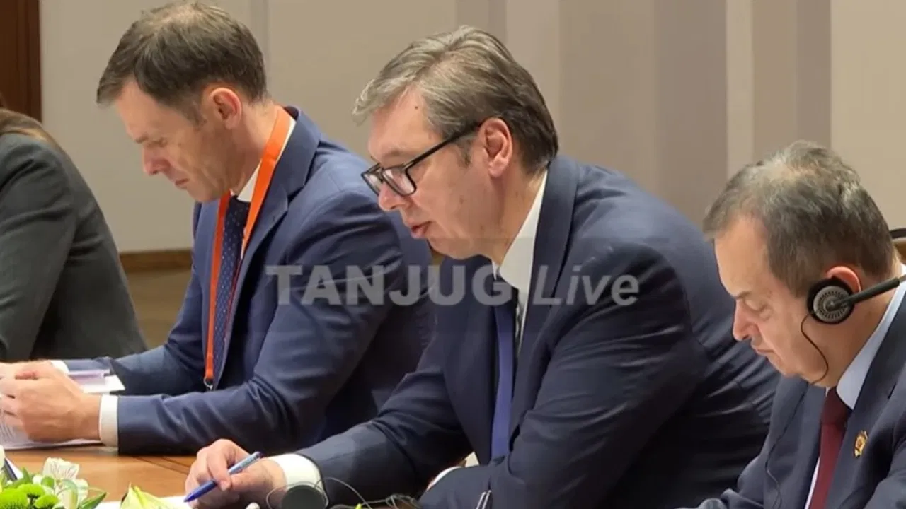 Aleksandar Vučić, Ivica Dačić i Siniša Mali