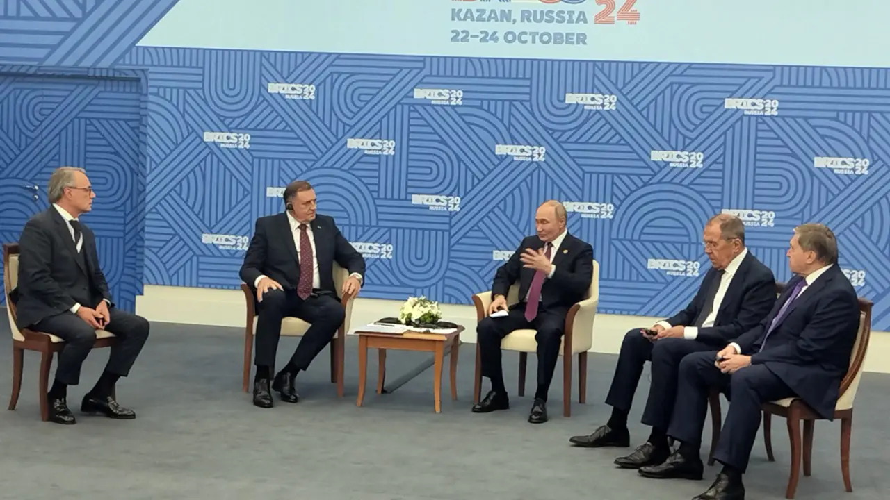 Sastanak Milorada Dodika i Vladimira Putina