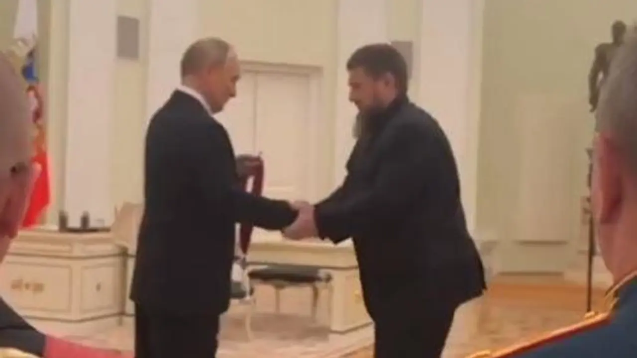 Vladimir Putin i Ramzan Kadirov