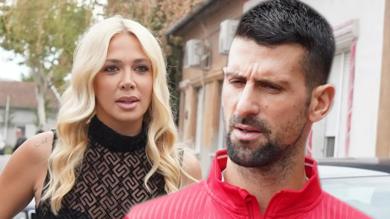 Milica Todorović i Novak Đoković