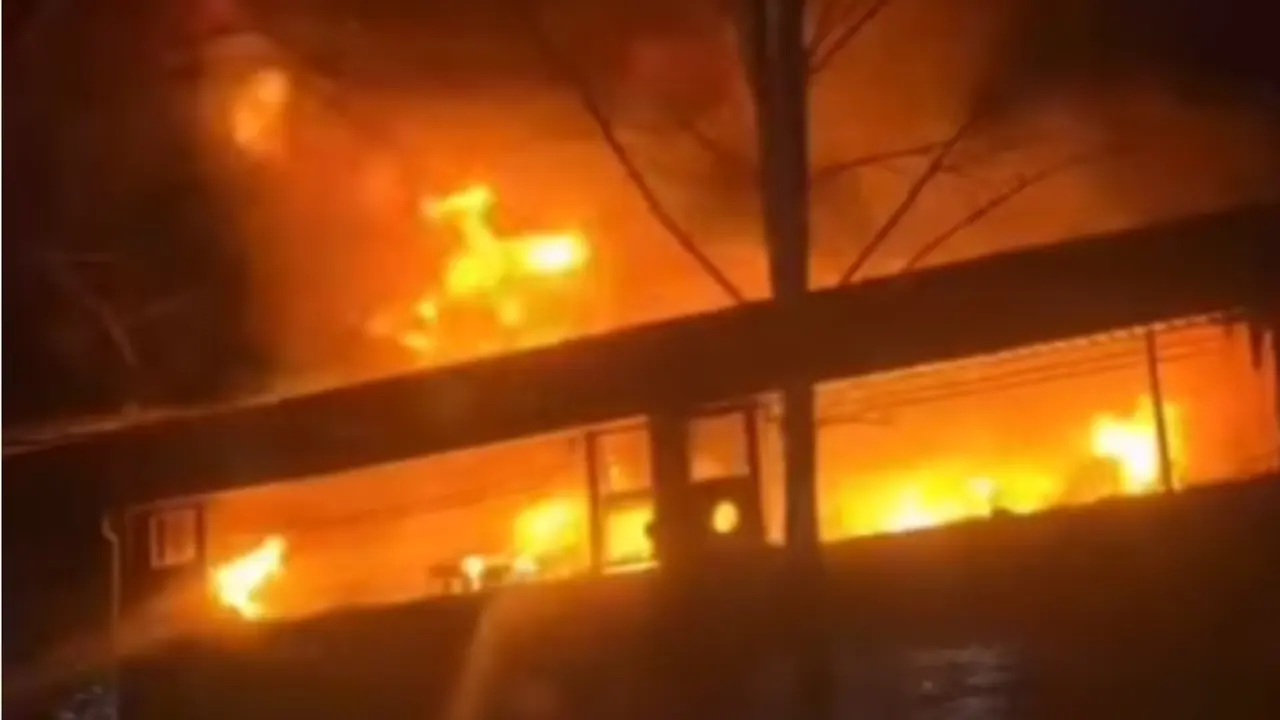 Požar u Novom Sadu