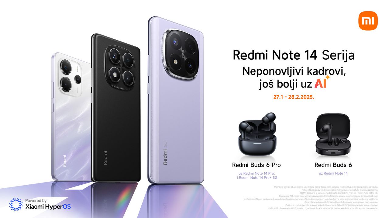 Redmi Note 14 Serija