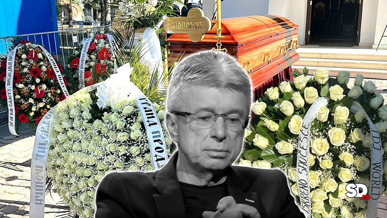 Sahrana Saše Popovića