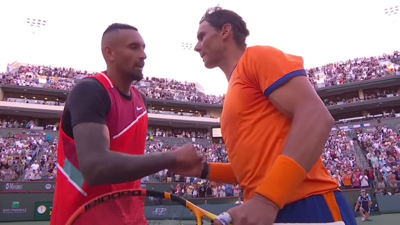 Nik Kirjos i Rafael Nadal
