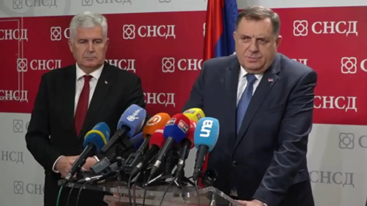 Dragan Čović i Milorad Dodik