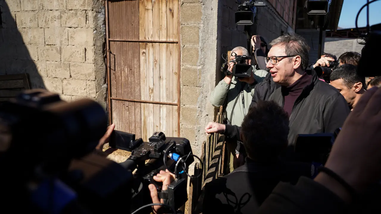 Aleksandar Vučić obišao domaćinstvo