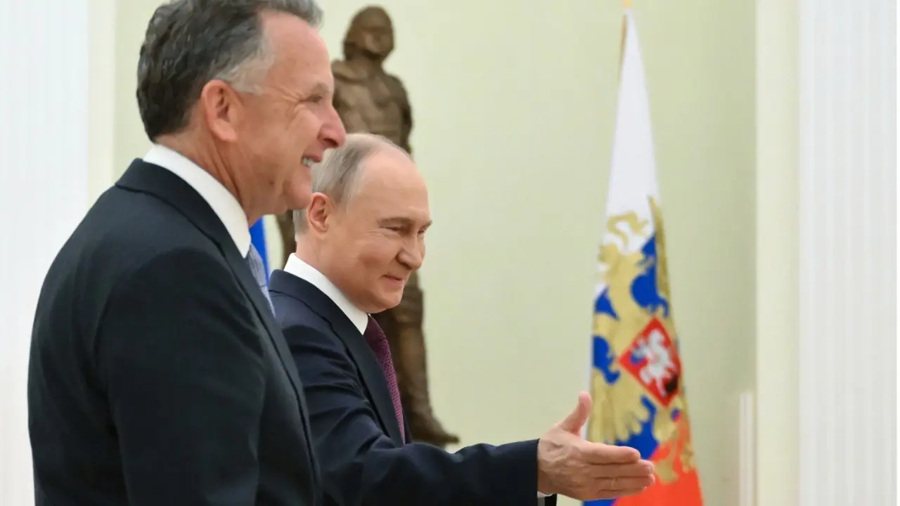 Vladimir Putin i Stiv Vitkof