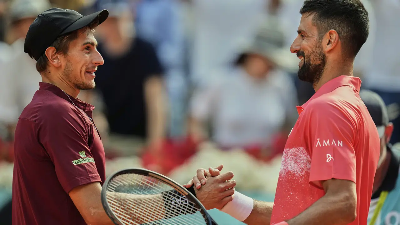Mateo Arnaldi i Novak Đoković