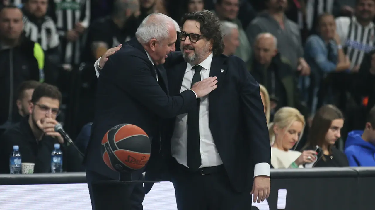Andrea Trinkijeri i Željko Obradović