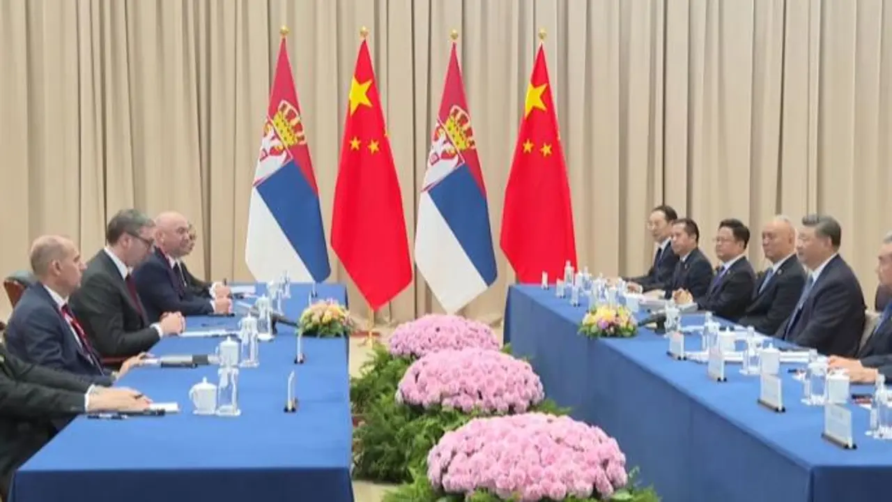 Aleksandar Vučić i Si Điping