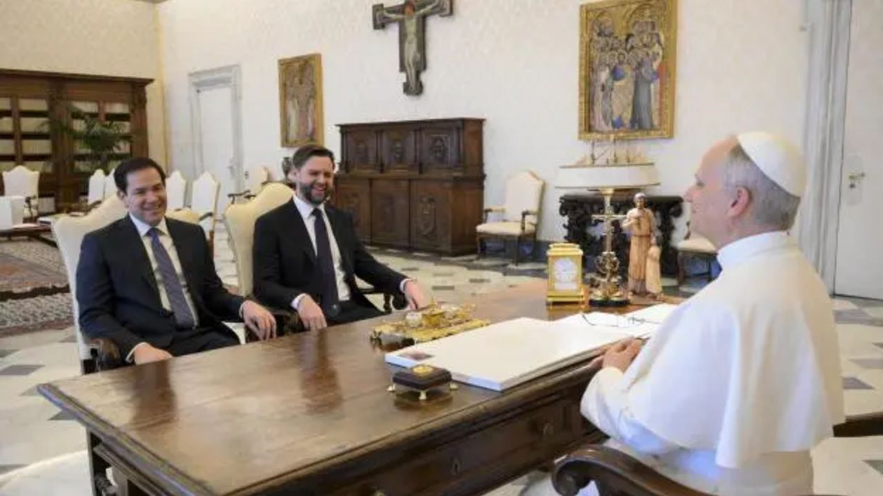 Džej Di Vens, papa Lav XIV