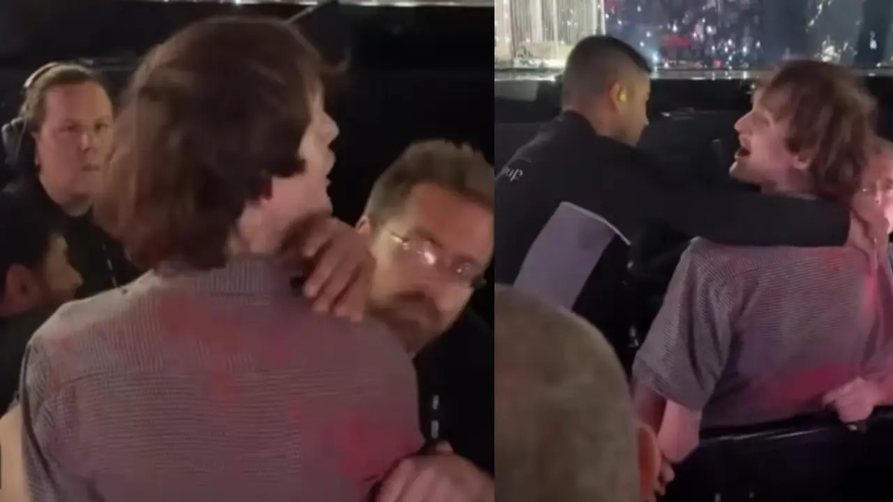 obezbeđenje tuče momka na Evroviziji