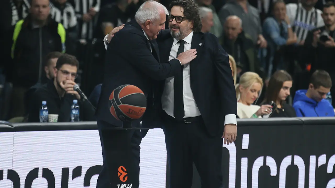 Andrea Trinkijeri i Željko Obradović