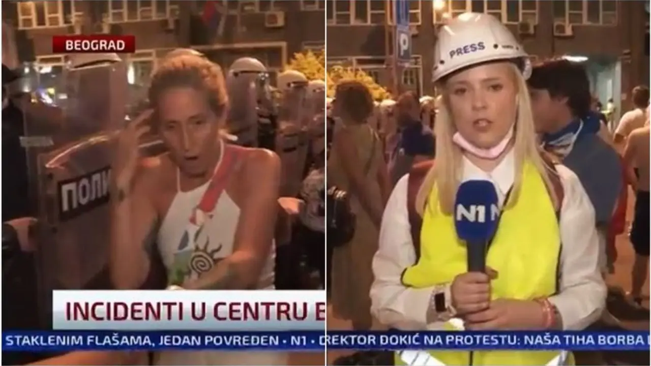 Okršaj blokaderke i Žakline Tatalović