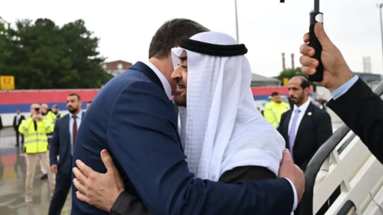 Vučić i  Mohamed bin Zajed al Nahjan