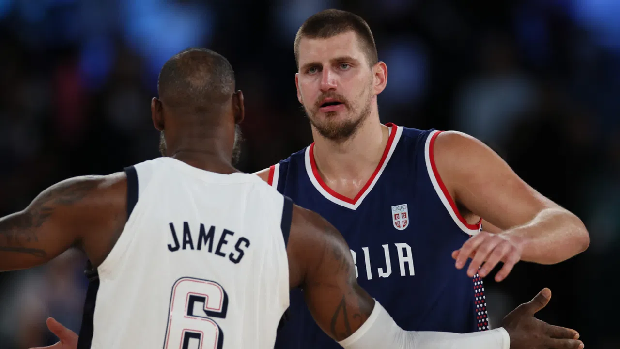 Lebron Džejms i Nikola Jokić