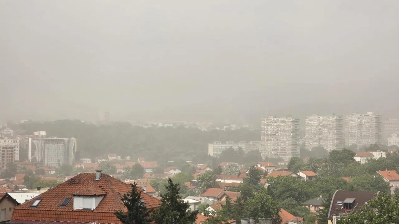 Beograd, tmurno vreme