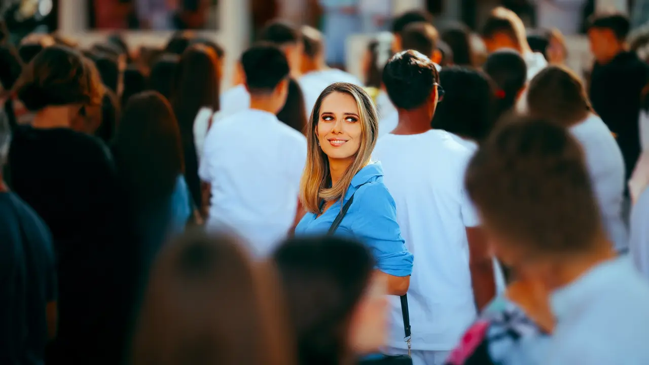 Žena u gužvi 