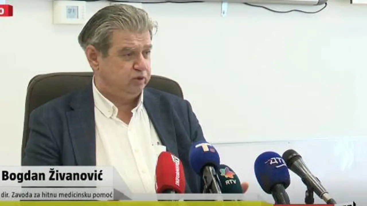 Bogdan Živanović, direktor Zavoda za hitnu medicinsku pomoć u Novom Sadu