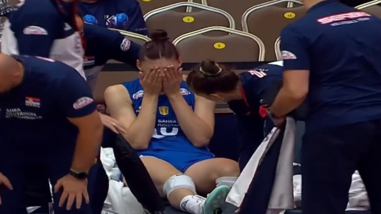 Tijana Bošković u suzama